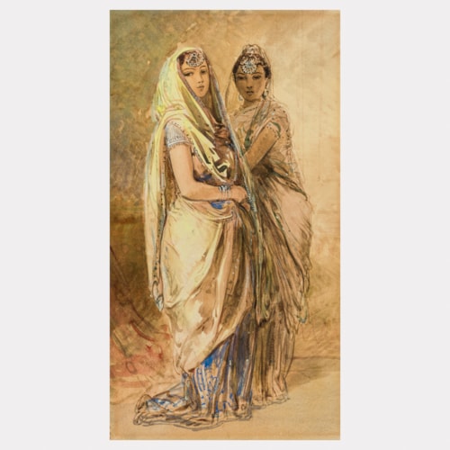 Court Dancers in Lucknow